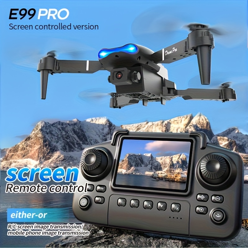 Drone Controller Screen - Drone pliable E99 PRO MAX amélioré