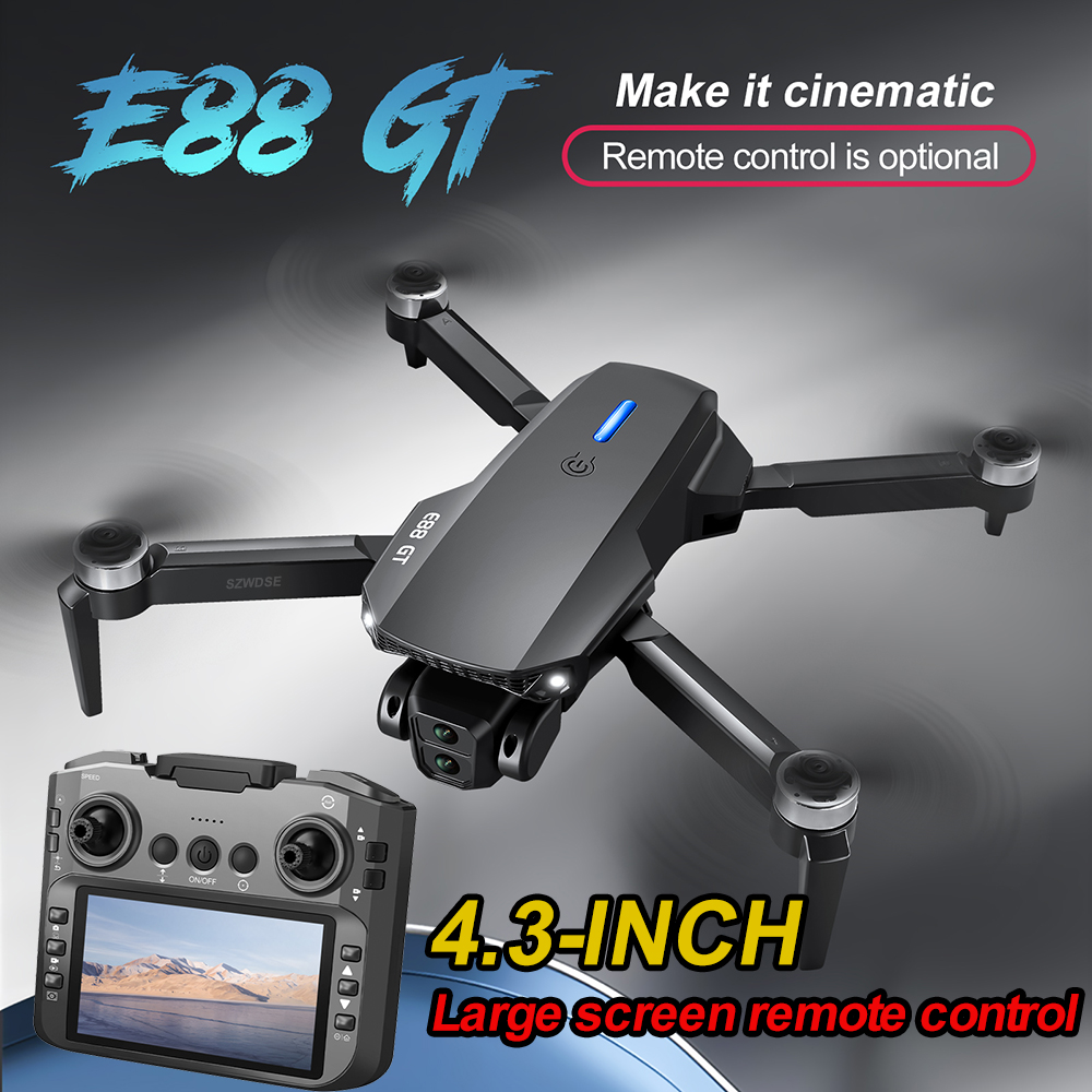 Drone Controller Screen - NOUVEAU Drone E88GT avec positionnement par