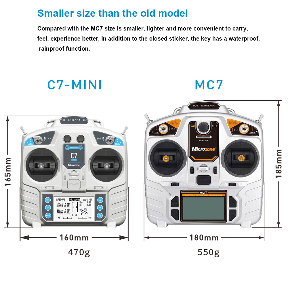 MicroZone MC7 contrôleur C7 MI - Drone Battery Adapter avis et prix