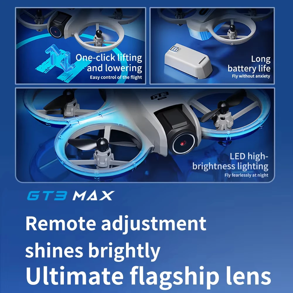 Drone GPS à flux optique GT3 M - Drone Battery Adapter avis et prix