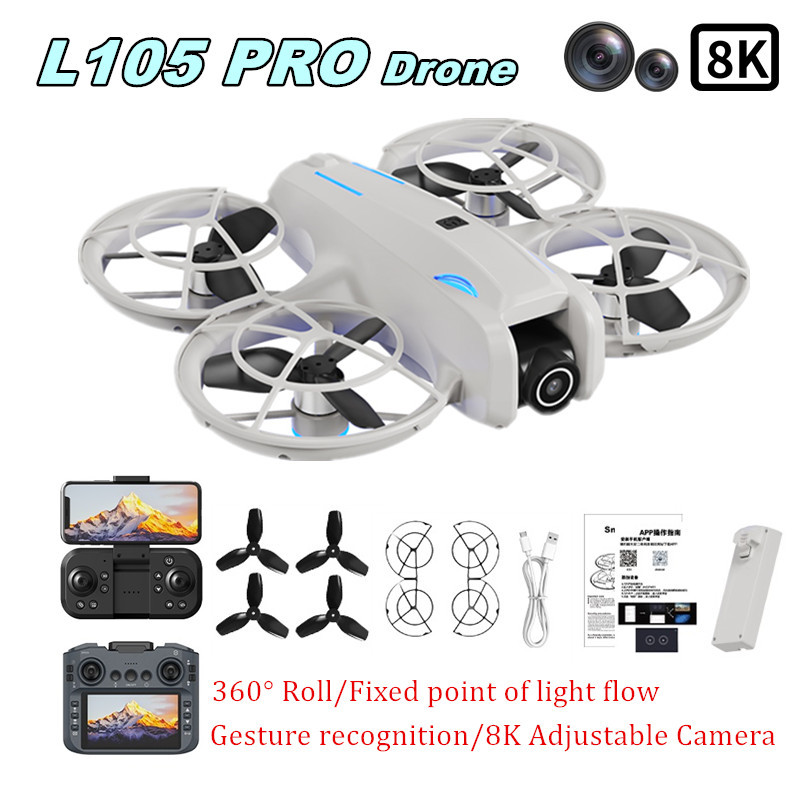 Drone L105 PRO Duel avec objec - Drone Battery Adapter avis et prix